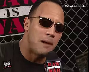 257K views · 5.2K reactions | On December 4, 2000 during WWF Raw Is War live from the Continental Airlines Arena in East Rutherford, New Jersey, The Rock cut a classic promo before his Hell in a Cell match against The Undertaker, Stone Cold Steve Austin, Triple H, Kurt Angle and Rikishi at Armageddon on December 10th. | Davenport Sports Network | Facebook