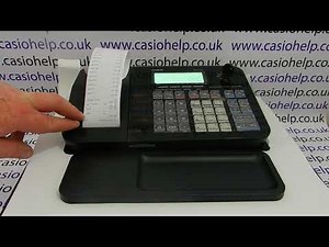Reset Totals On Casio SE-S100 / PCR-T285 / PCR-T295 Cash Registers Reset Grand Total