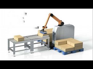 Fully Integrated AUBO Palletizer with ZERO Programming!!