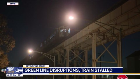 CTA Green Line train derailed causing major delays
