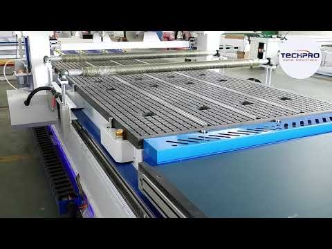🌟Techpro Nesting CNC Machines are dedicated to panel furniture production!