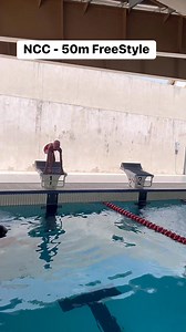 50m Freestyle Chikie w/ pins vs COLEEN without pins | Coleens Family Vlogs