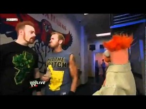 WWE RAW - Hornswoggle with The Muppets