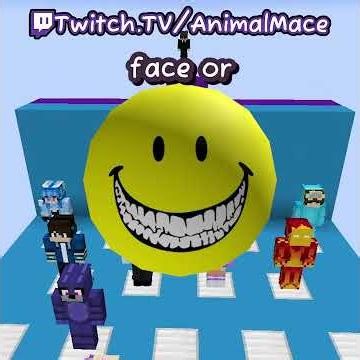 He has to GUESS This YOUTUBER😭😭Guess WHO in Minecraft