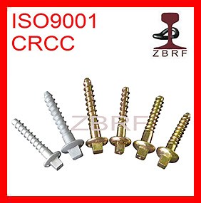 [Hot Item] Railway Screw Spike for Railway Fastening System