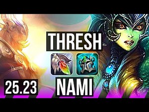 THRESH & Aphelios vs NAMI & Lucian (SUP) | 1/3/23 | EUW Diamond | 25.23