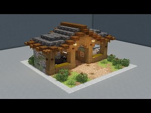 Minecraft | How to Build a Medieval Horse Stable 1.19 | Tutorial