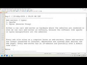 Nginx-Day-1|| Introduction to Nginx Web-Server || Nginx vs Apache || Installation on Ubuntu & Centos