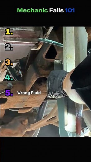This Car Repair Went SO Wrong! #funny #mechanic #fail