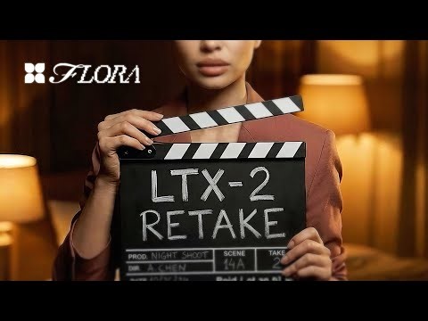 New Model Tutorial: LTX-2 Retake | FLORA AI