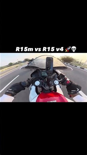 r15m vs r14 v4 racing #viral #trending #rider #racing