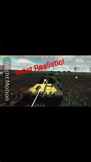 The Most Realistic Tank Game In Roblox! #ww2 #military #automobile #history