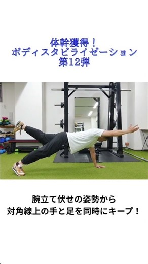 初心者は注意 難易度の高いコア強化運動 #体幹トレーニング
