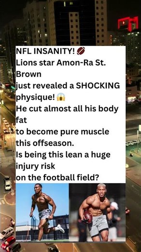 Analyzing Amon-Ra St. Brown’s Incredible Offseason Physique 🏈💪