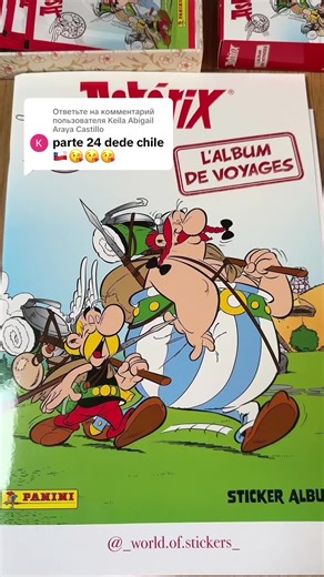 Asterix Panini Album Recommendations for ASMR Fans