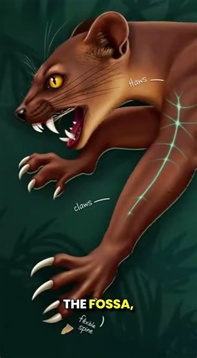 This Carnivore Is Madagascar’s Hidden Nightmare 😱#didyouknow, #animals, #wildlife