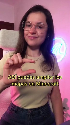 ASÍ se amplian los mapas #minecraft #minecraftmemes #minecrafter #minecrafthacks #minecrafttips #minecrafttutorial #minecraftmap #minecraftmaps #minecraftmapas #MujeresEnGaming