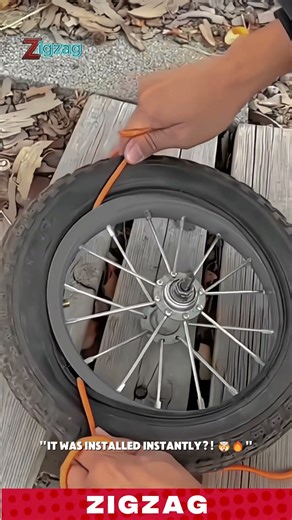 Genius Bicycle Tire Installation Tool for Effortless Maintenance