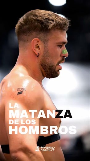 ✖️LA MATANZA DE LOS HOMBROS✖️ #fitnessracing #hyrox #hybridathlete #sports #hyroxathlete