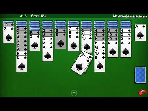 Spider Solitaire by nerByte - mobile game for Android/iPhone