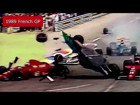 【衝撃の事故】F1 20世紀クラッシュ集！！
