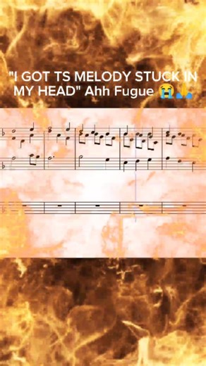 WholeNote on Instagram: "I am not Bach, and I'll never be him.... (Pls don't mind the spacing between voices I'm rewriting it lol) . . . #musicmemes #composition #darkacademia #classicalmusic #classicalmusicmemes"