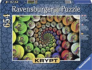 Ravensburger Krypt Inside The Riemann Sphere 654 Piece Jigsaw Puzzle Challenge for Adults – Every Piece is Unique, Softclick Technology Means Pieces Fit Together Perfectly