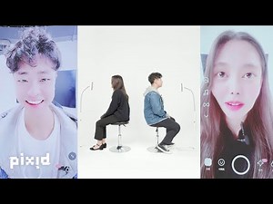 "실물 보여드리기 무섭네요" 스노우 필터 끼고 소개팅 하기 | PIXID