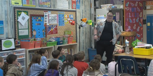 American Idol contestant visits former elementary school in Shinnston
