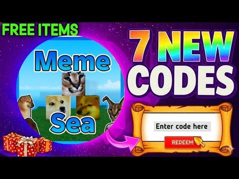 *SECRET UPDATE!* | Meme Sea CODES 2025 (ROBLOX Meme Sea )