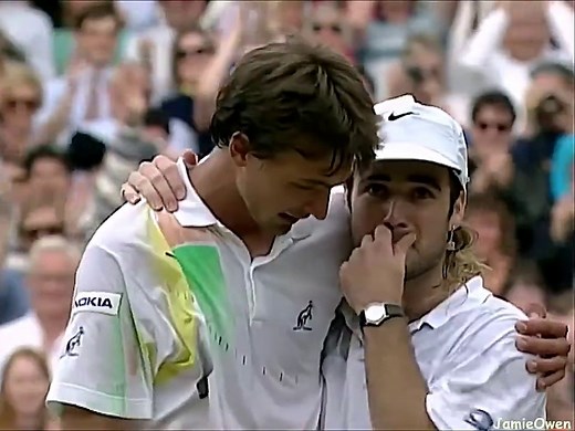 Andre Agassi vs Goran Ivanisevic 1992 Wimbledon Final Highlights