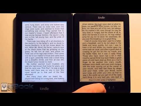 Kindle Paperwhite vs Basic $69 Kindle Comparison Review