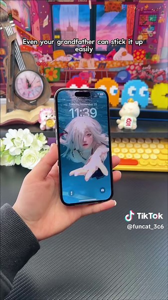 How to make iPhone 17pro more advanced? The secret is...#iphone #FUNCAT #Screenprotector