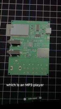 How I designed a PCB for my mp3 player project
