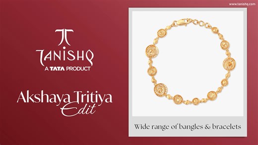 From classic gold to contemporary designs, Tanishq offers a variety of daily-wear bangles and bracelets perfect for Akshaya Tritiya and beyond. ✨ Shop Now! | Tanishq