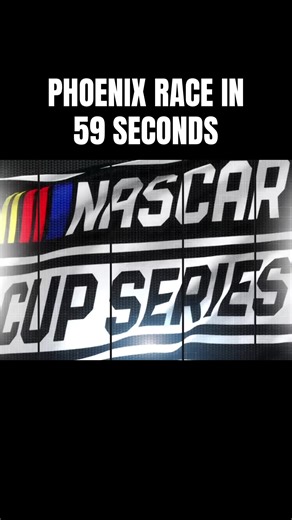 QUICK HIGHLIGHTS OF THE PHOENIX RACE YESTERDAY. #nascar #racing #motorsport