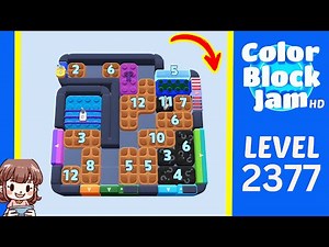 Color Block Jam Level 1467 (2377) Solution Walkthrough