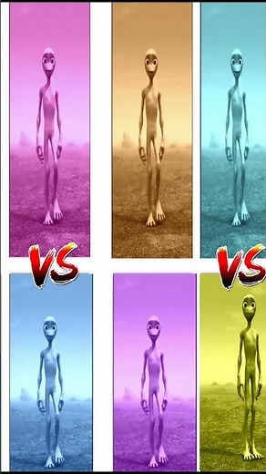 dance challenge : dame tu cosita vs me kemaste. green alien