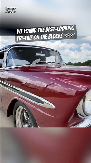 Featuring a powerful 6.2L LS3 V8, this 1956 Chevrolet Bel Air LS3 secured a spot in auto history!