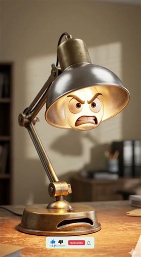 Angry Lamp Freaks Out! “Don’t Touch Me!” 💡😂