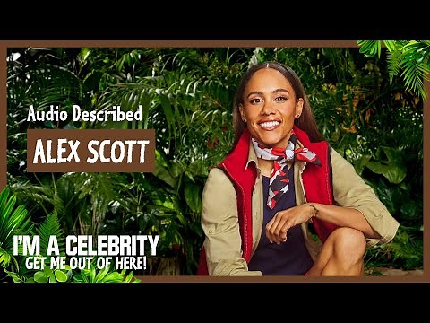 Audio Described: Meet Alex Scott | I'm A Celebrity... Get Me Out Of Here! 2025