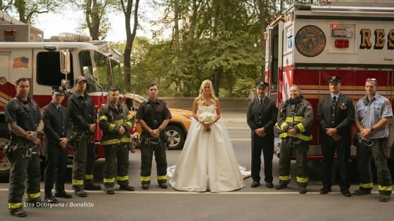 David Muir shares story of FDNY's wedding tribute for bride whose dad died on 9/11