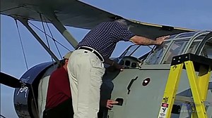 34K views · 1.9K reactions | OK Gang, here’s a great flash from the past video we just put together of me flying the ORIGINAL “Candy Clipper” pilot, Lt. General Joe Moore, in our Duck! | Kermit Weeks | Facebook