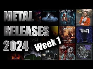 New Metal & Hard Rock releases 2024 – Week 1 (1st - 6th January 2024)