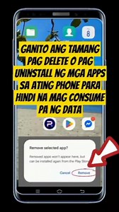 Tamang Paraan ng Pag-uninstall ng Apps sa Phone