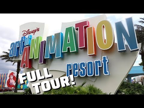 Disney's Art of Animation Resort - FULL TOUR