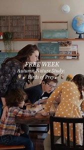 🦅✨ FREE Autumn Nature Study Week: Birds of Prey! ✨🦉 Want to see what our Treehouse Nature Study: Autumn looks like inside? I’m giving you a full week of lessons for FREE all about Birds of Prey! This download includes everything you need for a rich, whole-family learning week: 📖 Lesson plan overview daily lesson grid 🎶 Folk song lyric sheet (with Spotify link) 👏 Hand rhyme lyrics motions (with YouTube video) 📝 Poetry display copywork 🖼 Picture study display sheets in full color 📚 Extensi