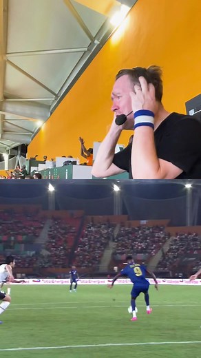 Robbie Nock Epic Commentating on Cape Verde vs. Egypt Match | TotalEnergies AFCON 2023