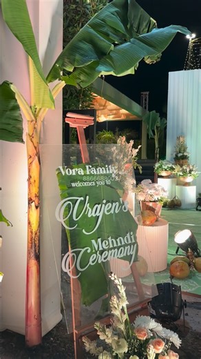 Regency Farm House on Instagram: "Book your Event @regency_farmhouse_ About this event, Mahendi Event - 200 pax - Regency Farm . 40 person night stay accommodation with 2 unit of 4 bhk (total 8 room) with private swimming pool + 20 extra bed . . . Event Manage by & Mandap decorater by Nirav Bhai Vasani @mosaicmoments.in 9909211136 . Book your event with Regency Farm - Surat. 8866688002 -Garden area ( 90*110 sqft) 9900 sqft 400 person capacity -2 unit of 4 BHK villa with Private swimming pool -40