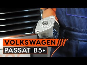 How to change rear strut mount on VW PASSAT B5+ [TUTORIAL AUTODOC]